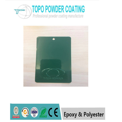 Màu xanh lá cây nguyên chất Polyester Powder Powder RAL 6016 H Độ cứng của bút chì