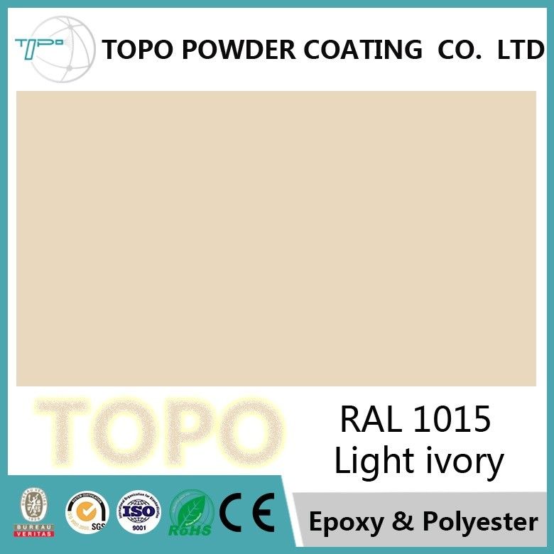 RAL 1015 Màu ngà violet TGIC Polyester Powder Coating, sơn tĩnh điện TGIC bền