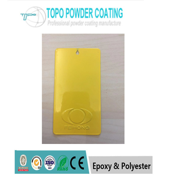 RAL 1018 Vàng Bột Polyester nguyên chất màu vàng H Bút chì Độ cứng Không độc hại