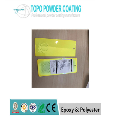 Ral1026 Bột bóng polyester nguyên chất có độ bóng cao Không độc hại cho ngành công nghiệp đường ống